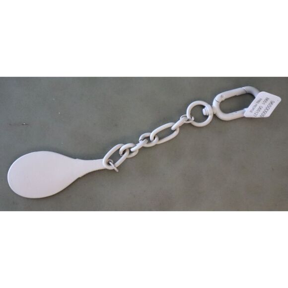 Free People Whipped Cream Court Keyring Metal Chain Buti Logo Pendant Keychain - Picture 2 of 4